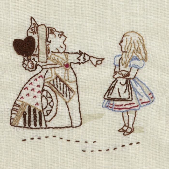 【完成品】ステッチクロス＜不思議の国の物語～ジョン・テニエル～＞の画像3