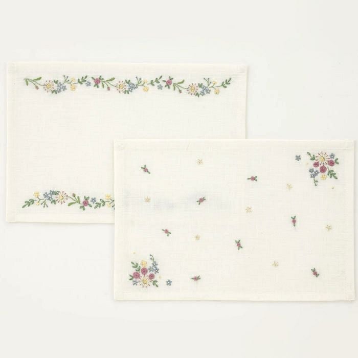 【完成品】イングリッシュローズのティーマットの画像2